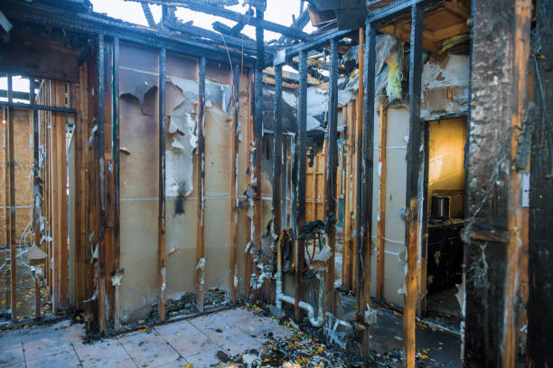 Professional Soot Cleanup technician working in China Lake Acres, CA